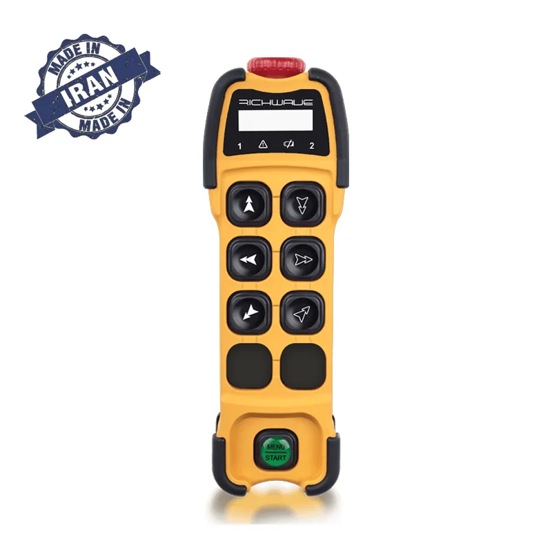 ریموت کنترل جرثقیل سقفی ریچ ویو مدل TE-S602A - شش کلیده - دو سرعته (فرستنده تک)