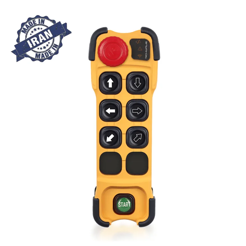 ریموت کنترل جرثقیل سقفی ریچ ویو مدل TF-601 - شش کلیده - تک سرعته