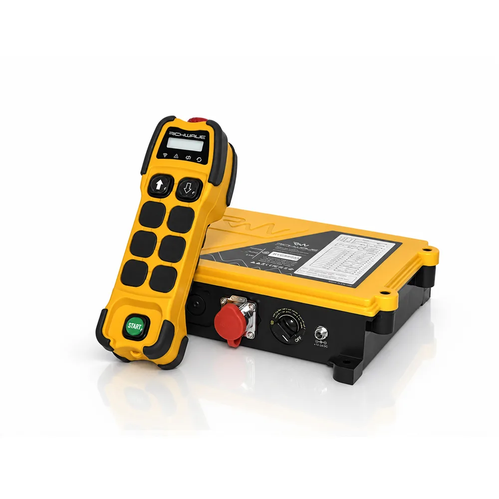 ریموت کنترل جرثقیل سقفی ریچ ویو مدل TE-RX/S201A دو کلیده - تک سرعته - رله مستقل ( ست کامل )