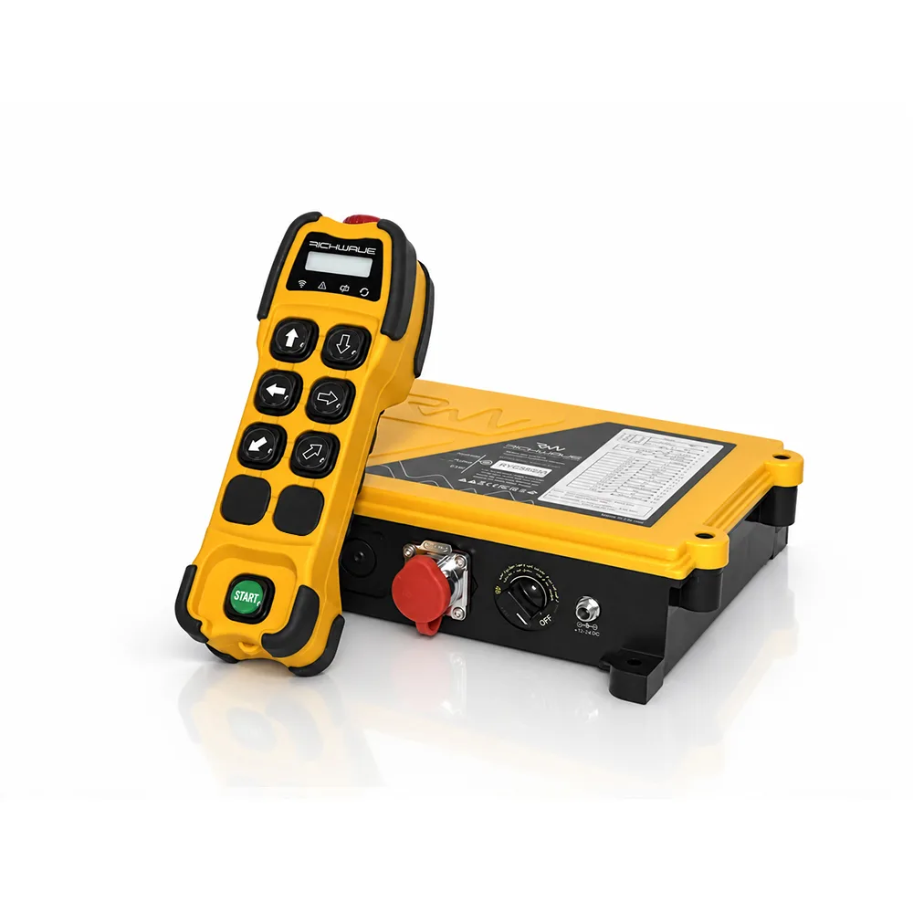ریموت کنترل جرثقیل سقفی ریچ ویو مدل TE-RX/S601A شش کلیده - تک سرعته - رله مستقل ( ست کامل )